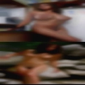 Swingers squirt each other