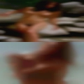 Horny girl plays with