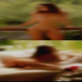 Adult naturist swinging